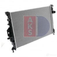 Радиатор охлаждения двигателя AKS DASIS 868198 092028n VPE7 PZ 4044455464747 - Изображение 15