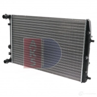 Радиатор охлаждения двигателя AKS DASIS 865956 4044455198437 040007n YTO1 7W