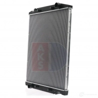 Радиатор охлаждения двигателя AKS DASIS LUU JW 400020x 4044455813316 1424732783 - Изображение 4