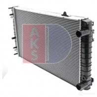 Радиатор охлаждения двигателя AKS DASIS 480240n 4044455191186 873924 2KXOD N - Изображение 3