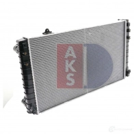 Радиатор охлаждения двигателя AKS DASIS 480240n 4044455191186 873924 2KXOD N - Изображение 7