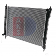 Радиатор охлаждения двигателя AKS DASIS 18T1 9P 150076n 870158 4044455447436 - Изображение 2