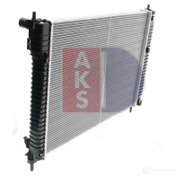 Радиатор охлаждения двигателя AKS DASIS 18T1 9P 150076n 870158 4044455447436 - Изображение 6