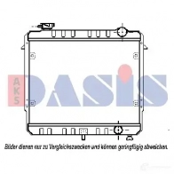 Радиатор охлаждения двигателя AKS DASIS 4044455204251 520042n Jeep Cherokee (XJ) 2 Внедорожник 2.5 i 4x4 122 л.с. 1991 – 2001 KDE9A D