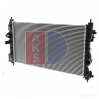 Радиатор охлаждения двигателя AKS DASIS 6109006 JPZ 5AV 4044455106760 220180n - Изображение 2