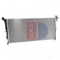 Радиатор охлаждения двигателя AKS DASIS 520109n NCZ2 MV 874679 4044455448105 - Изображение 8