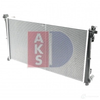 Радиатор охлаждения двигателя AKS DASIS 520109n NCZ2 MV 874679 4044455448105 - Изображение 10