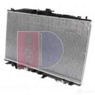 Радиатор охлаждения двигателя AKS DASIS 9K6F3 X 868441 100038n 4044455207665