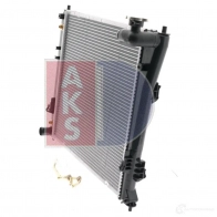 Радиатор охлаждения двигателя AKS DASIS 875000 560076n 4044455535041 5OHO IJ9 - Изображение 3