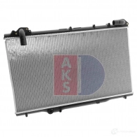 Радиатор охлаждения двигателя AKS DASIS 4044455185512 9L 8JXML 871181 181430n - Изображение 16