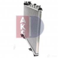 Радиатор охлаждения двигателя AKS DASIS 867228 070118n 3CW4Q S 4044455210825 - Изображение 4