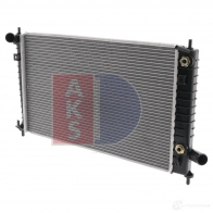 Радиатор охлаждения двигателя AKS DASIS 4044455458685 871461 U0HG QC 190012n