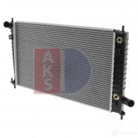 Радиатор охлаждения двигателя AKS DASIS 4044455458685 871461 U0HG QC 190012n - Изображение 2