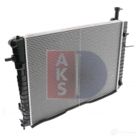 Радиатор охлаждения двигателя AKS DASIS WQH 1WE 560059n 874984 4044455461968 - Изображение 6