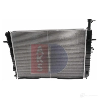 Радиатор охлаждения двигателя AKS DASIS WQH 1WE 560059n 874984 4044455461968 - Изображение 8
