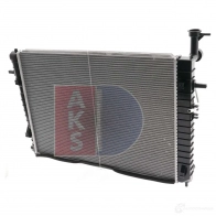 Радиатор охлаждения двигателя AKS DASIS WQH 1WE 560059n 874984 4044455461968 - Изображение 9
