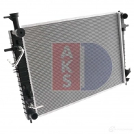 Радиатор охлаждения двигателя AKS DASIS WQH 1WE 560059n 874984 4044455461968 - Изображение 14