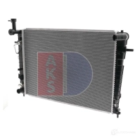 Радиатор охлаждения двигателя AKS DASIS WQH 1WE 560059n 874984 4044455461968 - Изображение 17