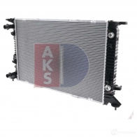 Радиатор охлаждения двигателя AKS DASIS 2D WZ8PD 873877 4044455461456 480057n - Изображение 2