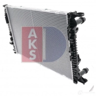 Радиатор охлаждения двигателя AKS DASIS 2D WZ8PD 873877 4044455461456 480057n - Изображение 11