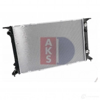 Радиатор охлаждения двигателя AKS DASIS 2D WZ8PD 873877 4044455461456 480057n - Изображение 16