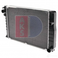 Радиатор охлаждения двигателя AKS DASIS 3EI QZ 870947 170110n 4044455184195 - Изображение 2