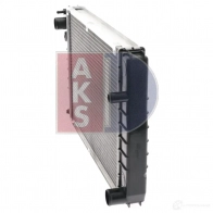 Радиатор охлаждения двигателя AKS DASIS 3EI QZ 870947 170110n 4044455184195 - Изображение 4