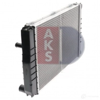 Радиатор охлаждения двигателя AKS DASIS 3EI QZ 870947 170110n 4044455184195 - Изображение 6