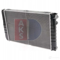 Радиатор охлаждения двигателя AKS DASIS 3EI QZ 870947 170110n 4044455184195 - Изображение 10