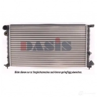 Радиатор охлаждения двигателя AKS DASIS 870742 160360n 52IQ EI 4044455183358