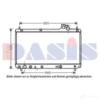 Радиатор охлаждения двигателя AKS DASIS Lexus RX (XU10) 1 Внедорожник 210239n 4044455539544 DOUO N