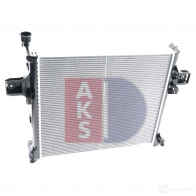 Радиатор охлаждения двигателя AKS DASIS 520131n 874701 4KFLBK T 4044455547976 - Изображение 8