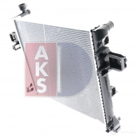 Радиатор охлаждения двигателя AKS DASIS 520131n 874701 4KFLBK T 4044455547976 - Изображение 11