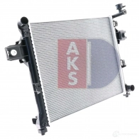 Радиатор охлаждения двигателя AKS DASIS 520131n 874701 4KFLBK T 4044455547976 - Изображение 15