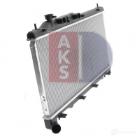 Радиатор охлаждения двигателя AKS DASIS 872992 4044455677277 3X 520 350046n - Изображение 14