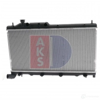 Радиатор охлаждения двигателя AKS DASIS 872992 4044455677277 3X 520 350046n - Изображение 17