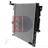 Радиатор охлаждения двигателя AKS DASIS 4044455500407 RAXZG CI 140098n 869939 - Изображение 2