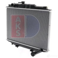 Радиатор охлаждения двигателя AKS DASIS 869964 140340n 4044455180531 QK U54SI