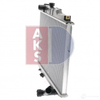 Радиатор охлаждения двигателя AKS DASIS 869964 140340n 4044455180531 QK U54SI - Изображение 4