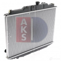 Радиатор охлаждения двигателя AKS DASIS 869964 140340n 4044455180531 QK U54SI - Изображение 7