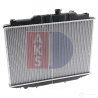 Радиатор охлаждения двигателя AKS DASIS 869964 140340n 4044455180531 QK U54SI - Изображение 8