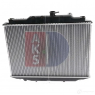 Радиатор охлаждения двигателя AKS DASIS 869964 140340n 4044455180531 QK U54SI - Изображение 9