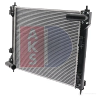 Радиатор охлаждения двигателя AKS DASIS 070135n 4044455540205 MK1F2 Z 867243