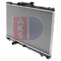 Радиатор охлаждения двигателя AKS DASIS 871789 DWIM BNA 211750n 4044455187233 - Изображение 3