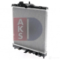 Радиатор охлаждения двигателя AKS DASIS 100710n 868516 4044455177630 8X0A CGX - Изображение 2
