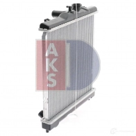 Радиатор охлаждения двигателя AKS DASIS 100710n 868516 4044455177630 8X0A CGX - Изображение 6