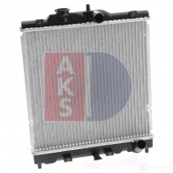 Радиатор охлаждения двигателя AKS DASIS 100710n 868516 4044455177630 8X0A CGX - Изображение 16
