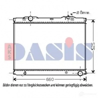 Радиатор охлаждения двигателя AKS DASIS 4044455208006 FA6PN3 M 510057n Kia Sorento (JC, BL) 1 Кроссовер