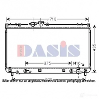 Радиатор охлаждения двигателя AKS DASIS 210226n B CVLG Lexus IS (XE10) 1 1998 – 2005 4044455462972