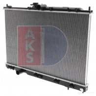 Радиатор охлаждения двигателя AKS DASIS GZ OE3 4044455447382 869930 140088n